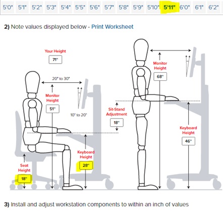 Sit-Stand Workstation