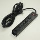 Desk or Wall Mountable Power Strip / Surge Protector with 15ft Long Cord - ED-SURGE-615