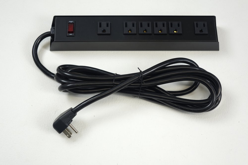 Mountable Power Strip with 10ft Cord ED-PS6-10