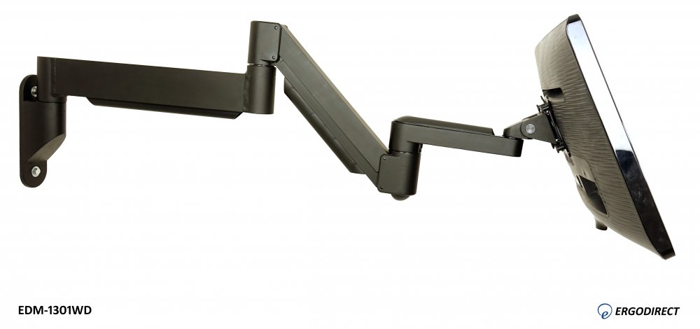 Long arm monitor mount