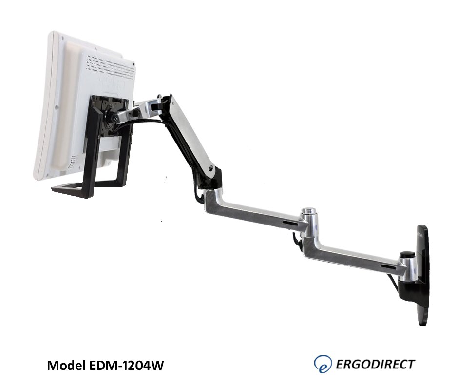 Long Reach Monitor Arm for Dental Offices EDM-1204W