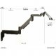 Extra Long Reach Wall Mount Laptop Arm EDL-1305W