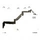 Extra Long Reach Wall Mount Laptop Arm EDL-1305W