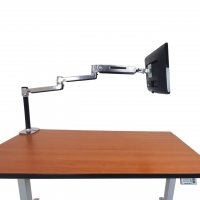 Extra Long Sit-Stand Desk Mount Monitor Arm EDM-4220