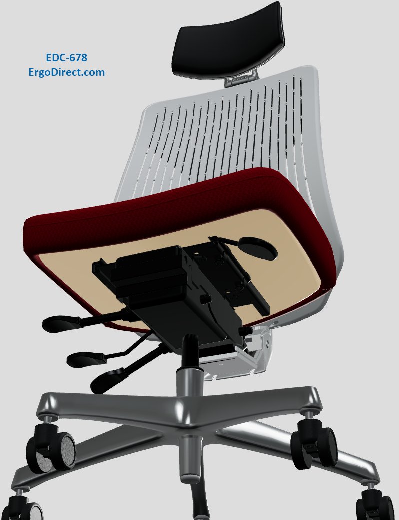 EDC-678 Simple Independent Adjustments Gaming Chair by OM-Seating