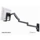 ErgoDirect EDM-1204W Long Reach Monitor Arm for Dental Offices