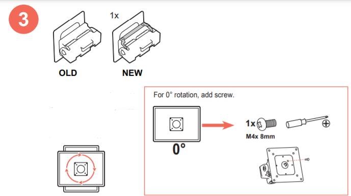 Replacement 2 - Ultrawide Monitor Arm for Samsung G9 EDM-49G9