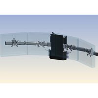 Ergotech 900-F20-B04 Apex Single Tiered Quad Horizontal Mount