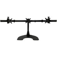 Ergotech 100-D16-B03-TW Triple Desk Stand with Telescopic Wings