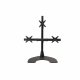 Ergotech 100-D28-B12 Heavy Duty Triple (1 over 2) LCD Desk Stand