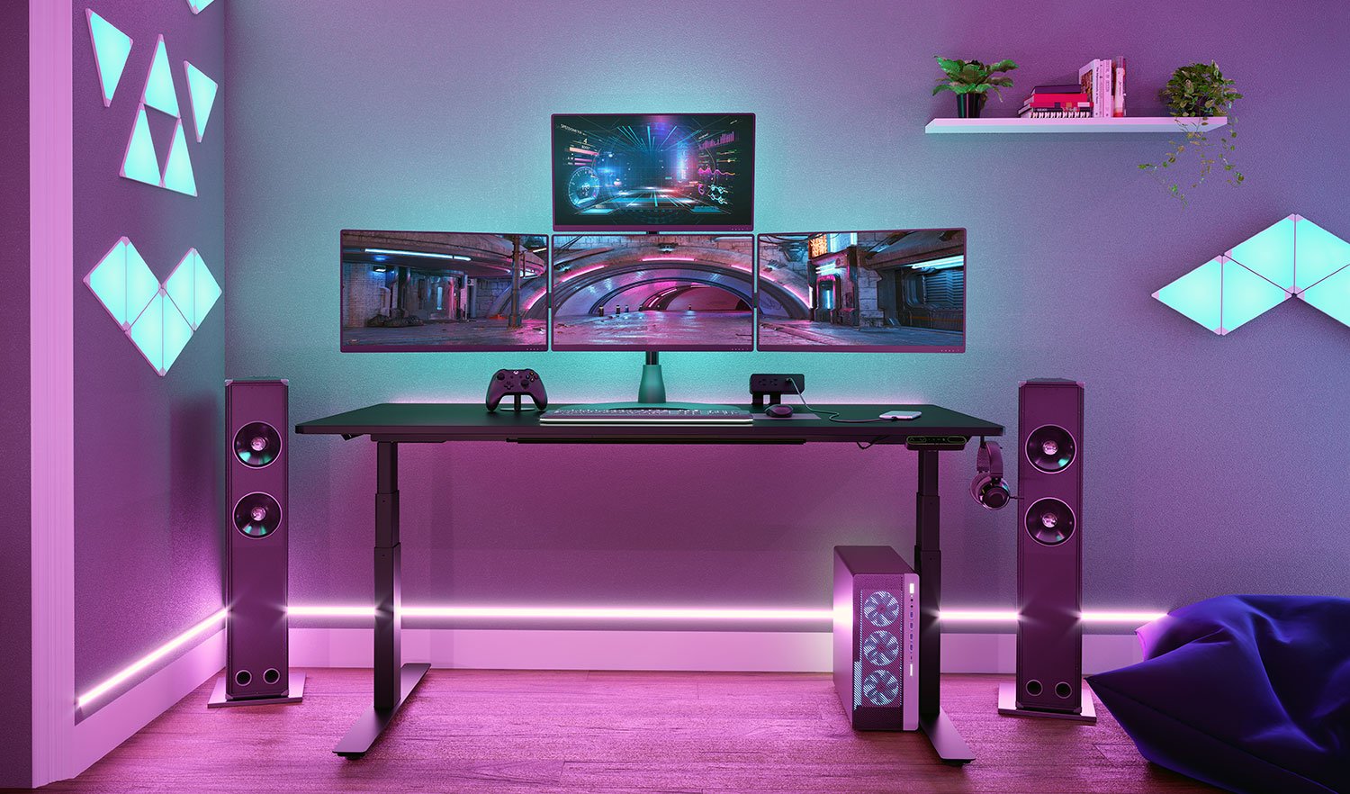 Quad Desk