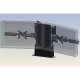 Ergotech 900-F20-B02 Single Tiered Dual Horizontal Flush Mount