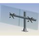 Ergotech 100-F16-B02 Dual Horizontal Direct Monitor Mount