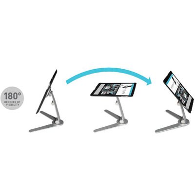 180 Degrees flexibility of VersaStand