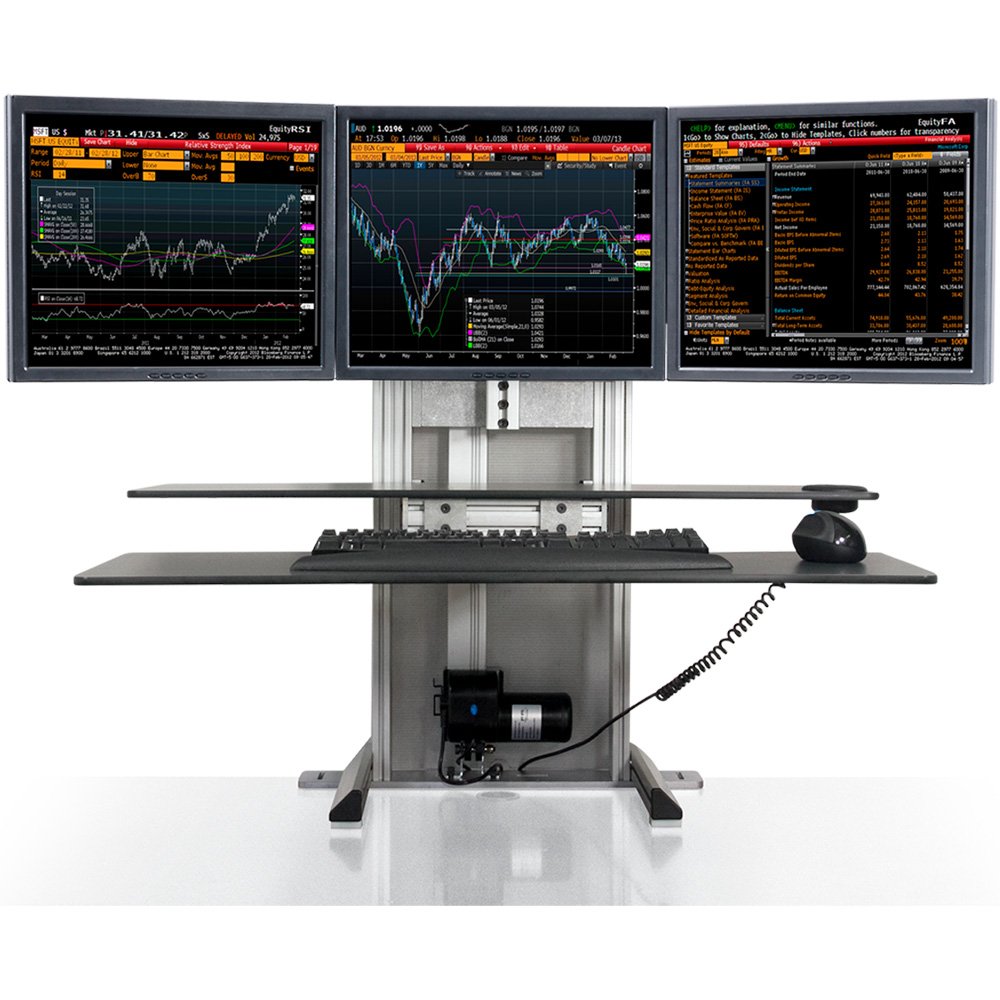 Innovative One Touch Sit-Stand Workstation System
