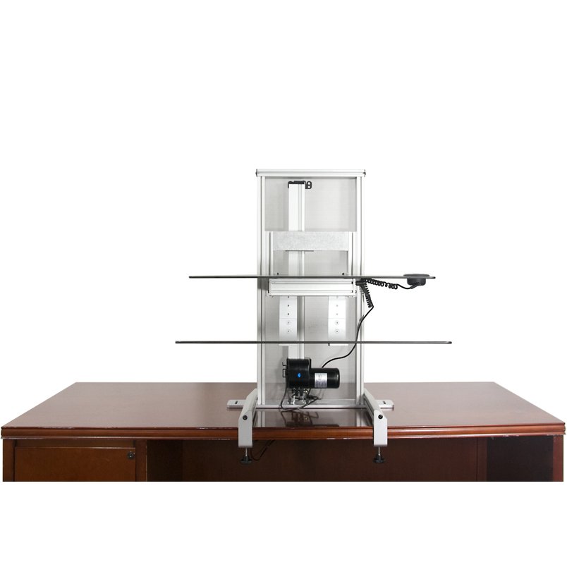 Ergotech 700-DROP-G One Touch Drop Down Sit-Stand Workstation