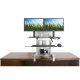 Ergotech 700-DROP-G One Touch Drop Down Sit-Stand Workstation
