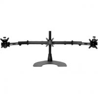 Ergotech Triple Monitor Desk Stand with Telescoping Wings 100-D16-B03-TW 