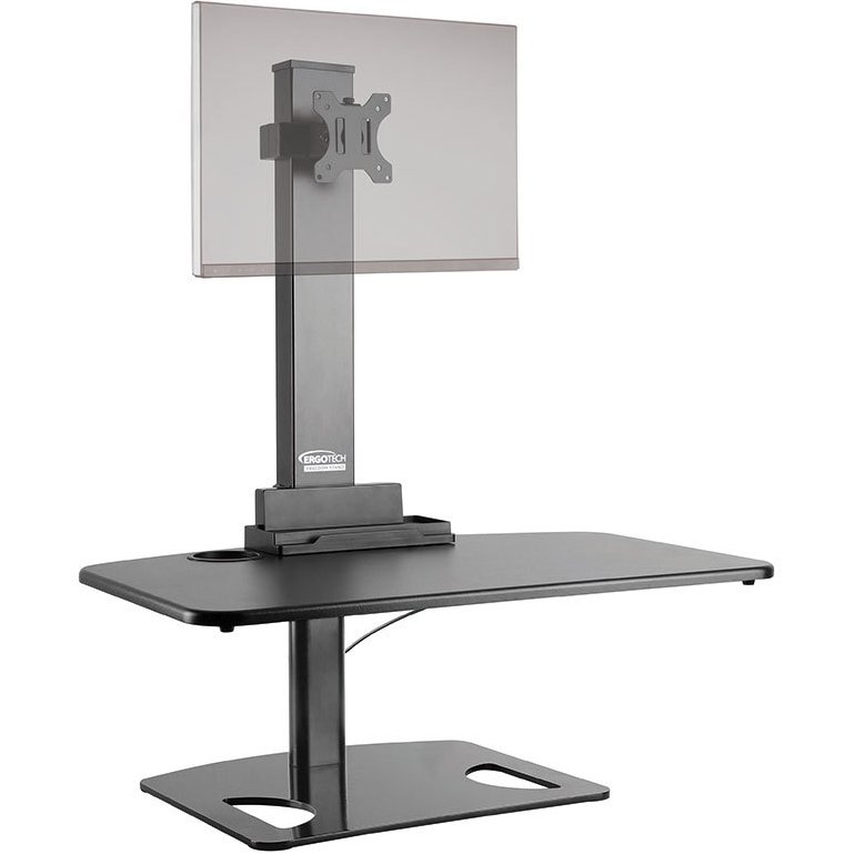 Ergotech FDM-STAND-1 Single Freedom Sit-Stand Desk Workstation