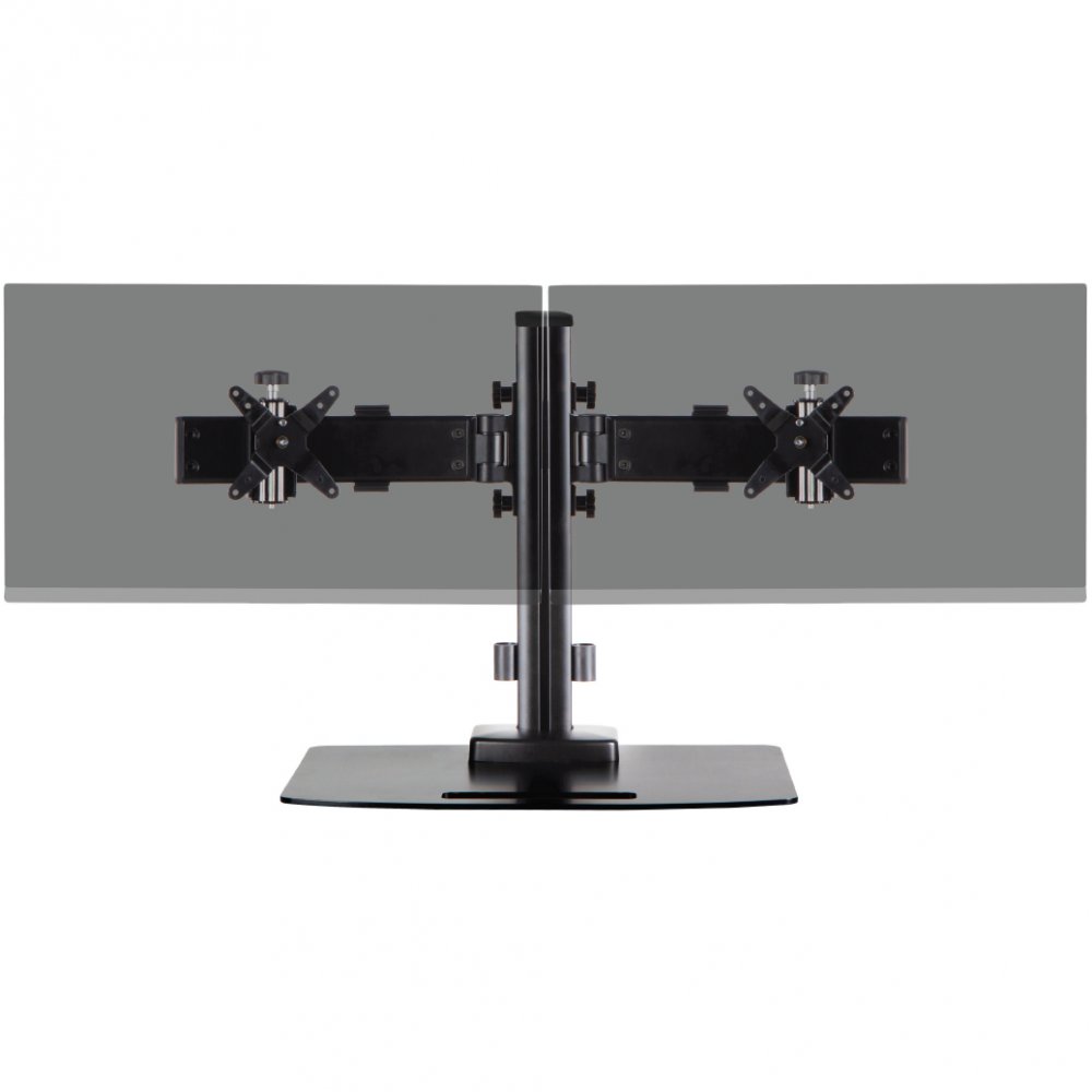 Ergotech Dual Monitor Horizontal Desk Stand - 130-D16-B02