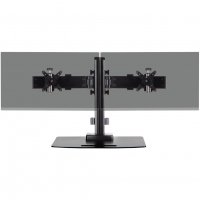 Ergotech Dual Monitor Horizontal Desk Stand - 130-D16-B02