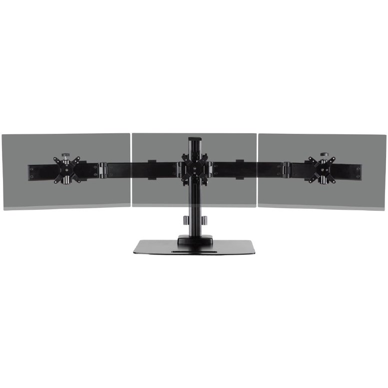 Ergotech Triple Monitor Horizontal Desk Stand - 130-D16-B03
