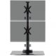 Ergotech Dual Monitor Vertical Desk Stand - 130-D28-B11