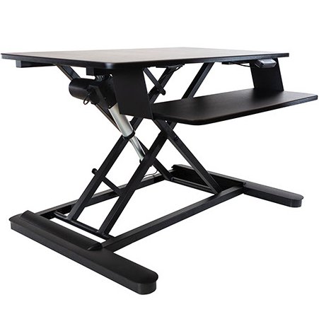 Ergotech Freedom E-Desk Electric 36" Desktop Converter - FDM-E-DESK