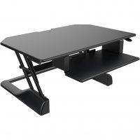 Ergotech Freedom 36" Sit-Stand Desk - FDM-DESK-B-US - TAA Compliant