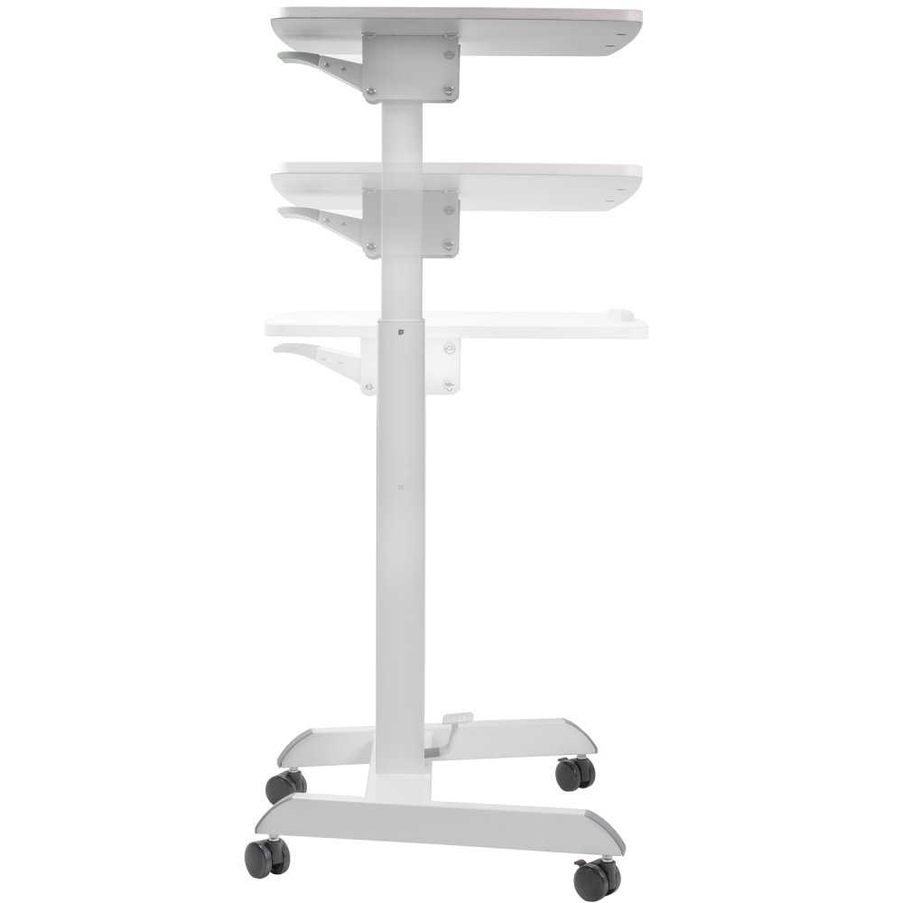 Ergotech MOVEL-WHT Movel Mobile Height Adjustable Workstation