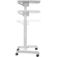 Ergotech MOVEL-WHT Movel Mobile Height Adjustable Workstation