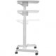 Ergotech MOVEL-WHT Movel Mobile Height Adjustable Workstation