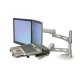 Ergotron 28-512-194 LX Dual Desk Mount Arm DISCONTINUED