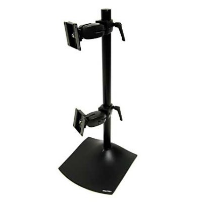 Ergotron 33-091-200 DS100 Dual-Monitor Desk Stand, Vertical