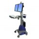 Ergotron SV22-22009 StyleView Dual Display Cart Powered SV2222009 DISCONTINUED