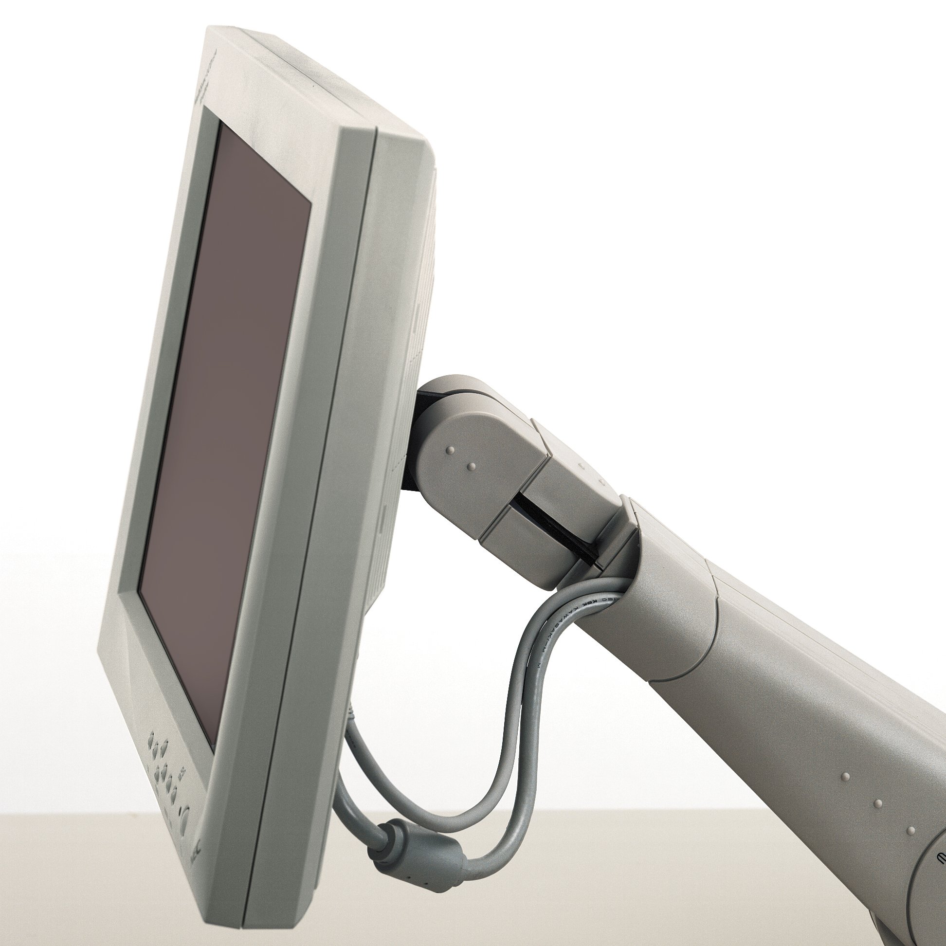 Ergotron 45-007-099 - 400 Series Wall Mount Monitor Arm (grey)
