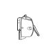 Ergotron 60-413-200 Slatwall Pole Clamp
