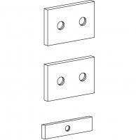 Ergotron 60-156 Track Mount Bracket Kit for CPU Holders