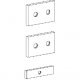 Ergotron 60-156 Track Mount Bracket Kit for CPU Holders