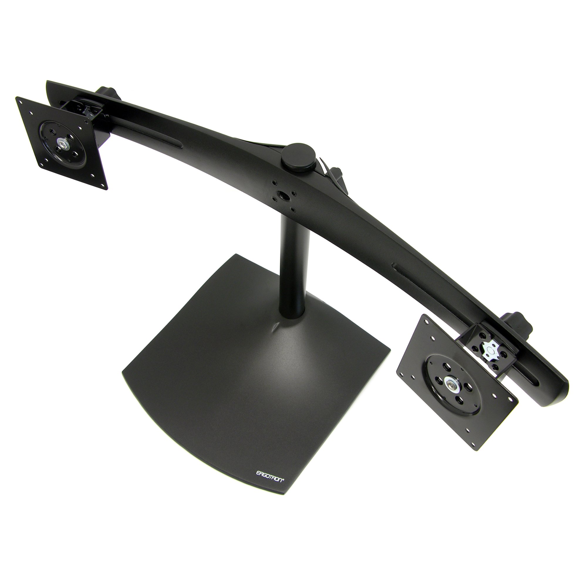 Ergotron 33-322-200 DS100 Dual-Monitor Desk Stand, Horizontal