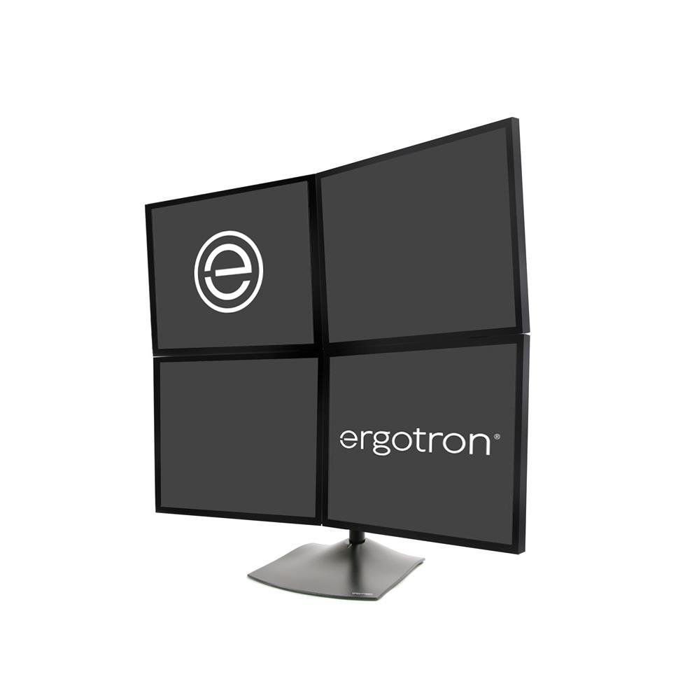 Ergotron 33-324-200 DS100 Quad-Monitor Desk Stand