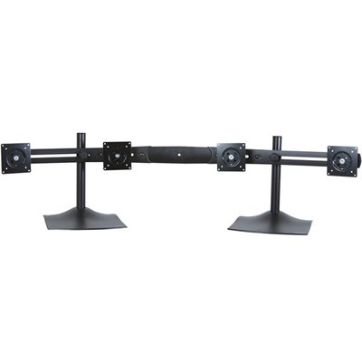 Ergotron 33-325-200 DS100 Horizontal Quad Monitor Desk Stand