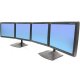 Ergotron 33-325-200 DS100 Horizontal Quad Monitor Desk Stand