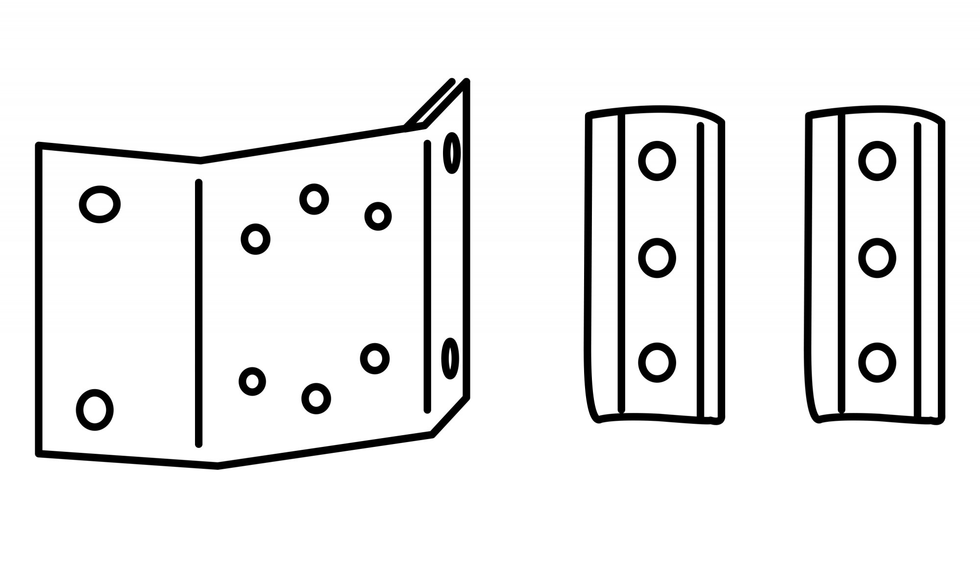 Ergotron 60-587-207 Interface Bracket Kit