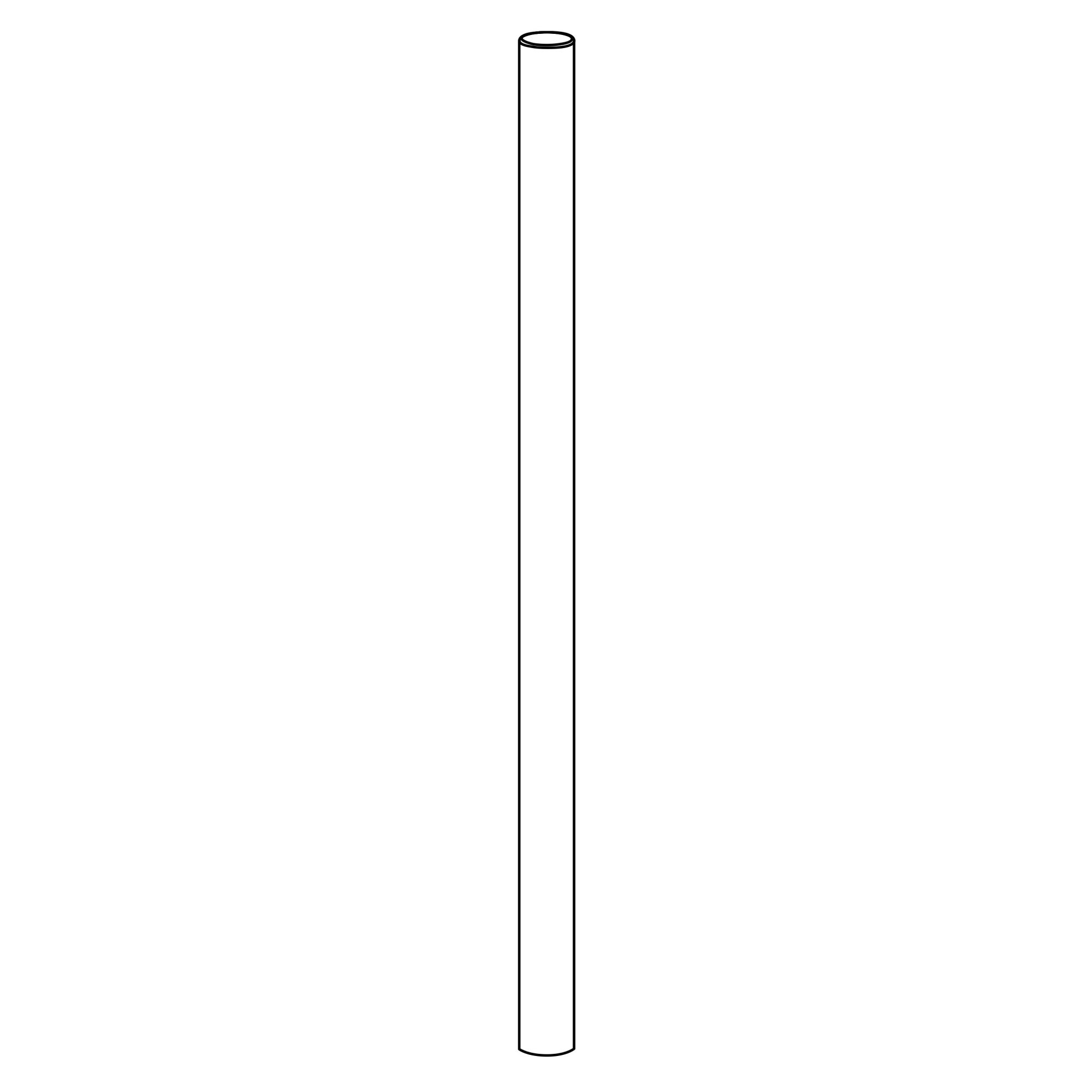 20-137-200 - Black DS100 28" Pole