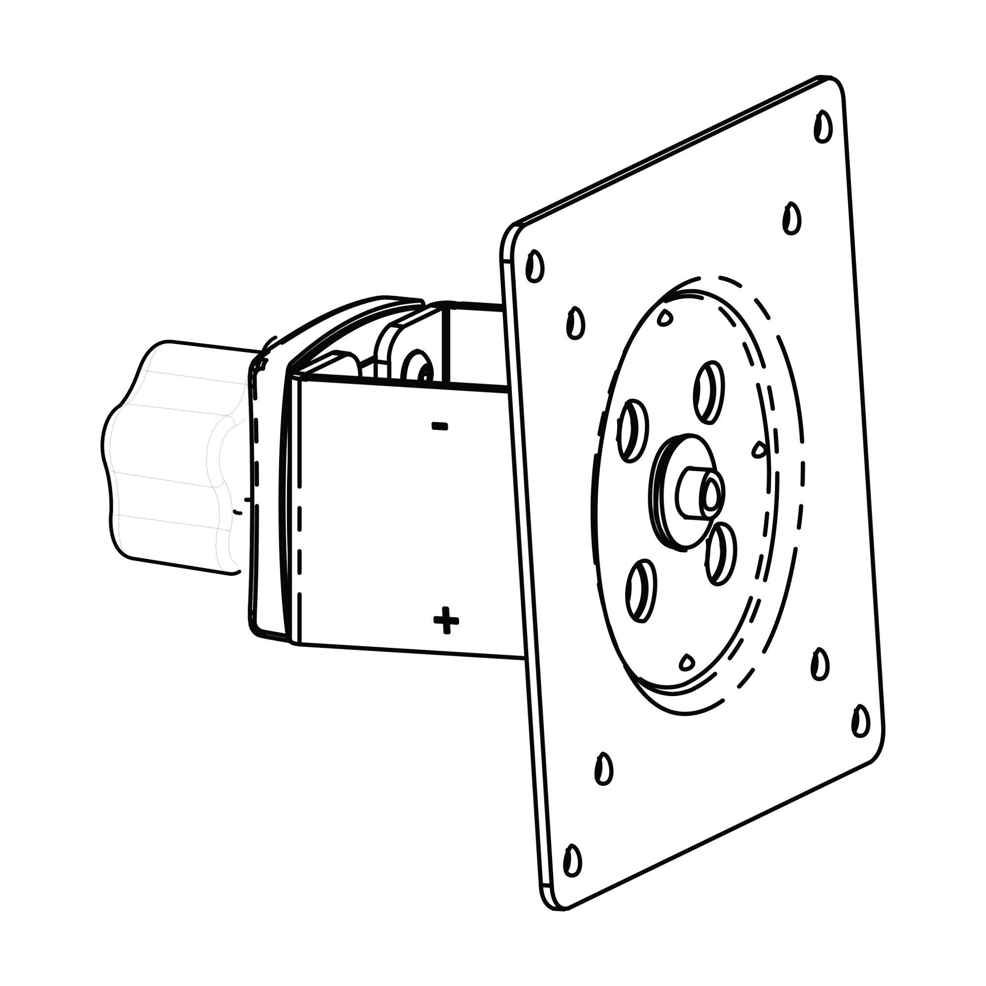 Ergotron 47-100-009 DS100 Sliding Display Bracket