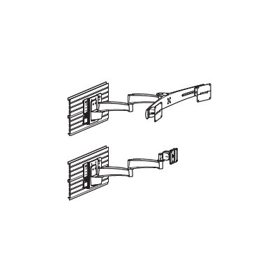 Ergotron 60-274-009 Slatwall Interface Bracket