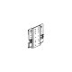 Ergotron 60-293-009 Slatwall Interface Bracket for Herman Miller 60293009