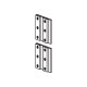 Ergotron 97-083 Vertical Track Mount Bracket Kit 97083