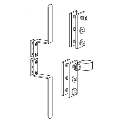 Ergotron 60-590 Power Strip Mounting Kit for Ergotron Carts